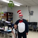 The Cat in the Hat and Maynard.
