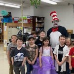 The Cat in the Hat visited first grade