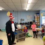 The Cat in the Hat talks with Kindergarten